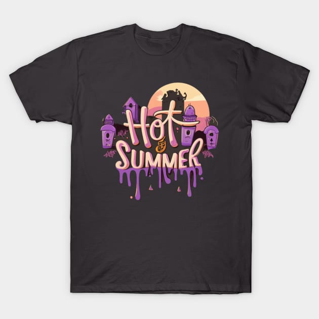 hot goth summer T-Shirt by AOAOCreation